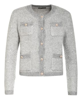 maje Strickjacke MORNING mit Paillettenbesatz