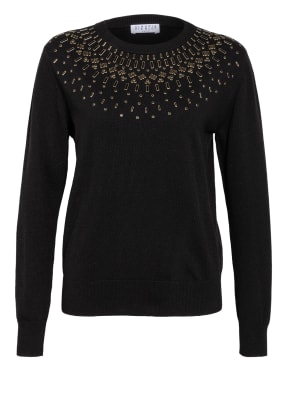CLAUDIE PIERLOT Pullover MIOU mit Paillettenbesatz