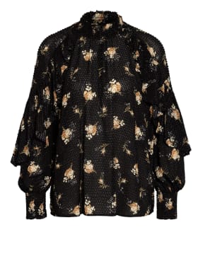 maje Blusenshirt LETRIL mit Volantbesatz