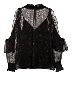 maje Blusenshirt LASA mit Volantbesatz