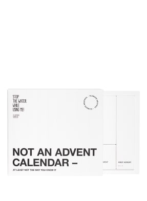 STOP THE WATER WHILE USING ME! NOT AN ADVENT CALENDAR