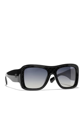 CHANEL Rechteckige Sonnenbrille