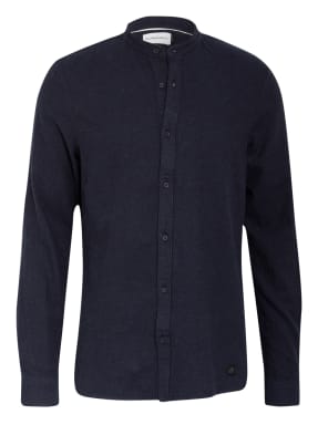 NOWADAYS Flanellhemd Regular Fit mit Stehkragen