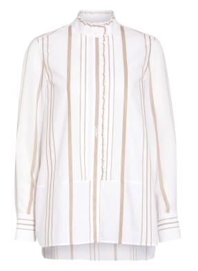 Chloé Bluse im Materialmix