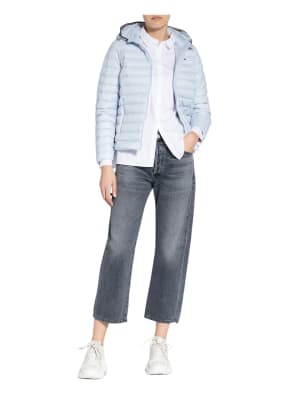 TOMMY HILFIGER Lightweight-Daunenjacke ESSENTIAL mit abnehmbarer Kapuze