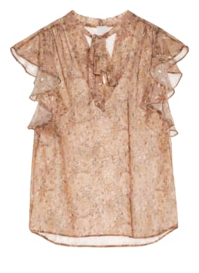 RINASCIMENTO Schluppenbluse mit Glitzergarn