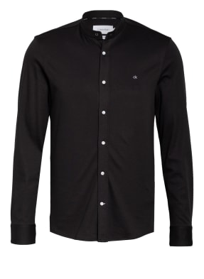 Calvin Klein Jerseyhemd Slim Fit mit Stehkragen