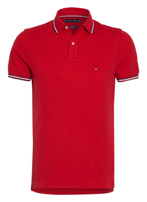 TOMMY HILFIGER Piqué-Poloshirt Slim Fit