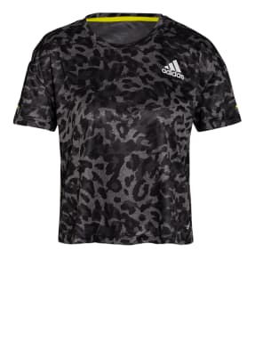 adidas Laufshirt FAST PRIMEBLUE GRAPHIC aus Mesh