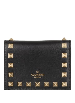 VALENTINO GARAVANI Geldbörse ROCKSTUD mit Nietenbesatz
