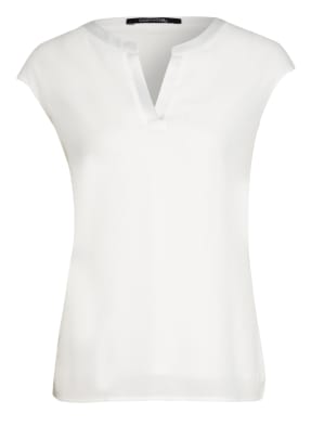 comma Blusenshirt im Materialmix