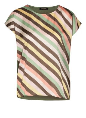 MORE & MORE Blusenshirt im Materialmix