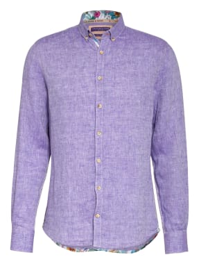 COLOURS & SONS Leinenhemd LIAM Extra Slim Fit