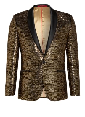 HUGO Sakko ARTI Extra Slim Fit mit Paillettenbesatz