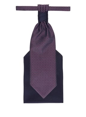 WILVORST Set: Plastron und Einstecktuch
