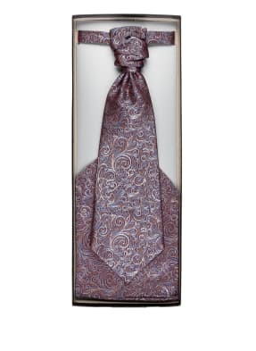 WILVORST Set: Plastron und Einstecktuch