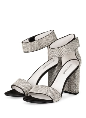 jeffrey campbell Sandaletten mit Schmucksteinbesatz