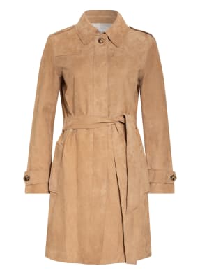 Dondup Trenchcoat aus Leder