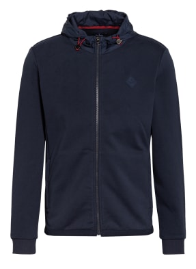 HACKETT LONDON Sweatjacke im Materialmix