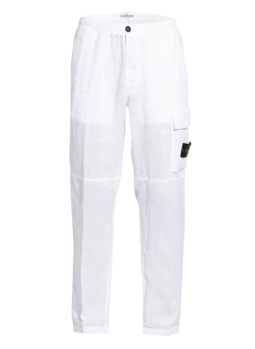 STONE ISLAND Cargohose aus Leinen Slim Fit
