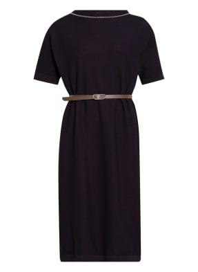 FABIANA FILIPPI Sweatkleid mit Schmucksteinbesatz