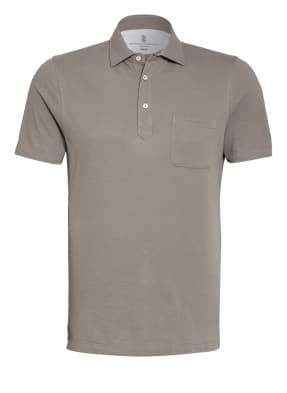 BRUNELLO CUCINELLI Piqué-Poloshirt Extra Slim Fit