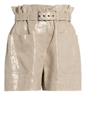 BRUNELLO CUCINELLI Paperbag-Shorts aus Leinen