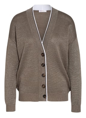 BRUNELLO CUCINELLI Strickjacke mit Glitzergarn