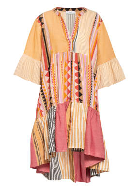 Devotion Kleid mit 3/4-Arm und Volantbesatz