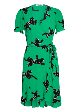 DIANE VON FURSTENBERG Wickelkleid EMILIA mit Volantsaum