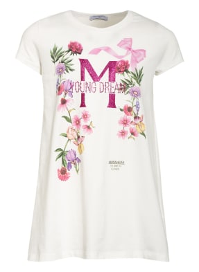 MONNALISA T-Shirt mit Schmucksteinbesatz