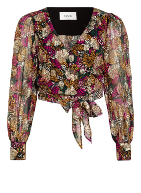 ba&sh Wickelbluse LEIA mit Glitzergarn