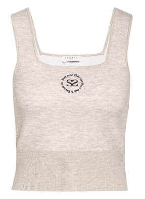sandro Cropped-Stricktop