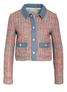maje Tweed-Blazer VENISE mit Schmucksteinbesatz