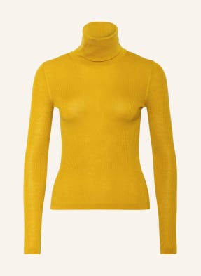 SAINT LAURENT Rollkragenpullover mit Cashmere und Seide