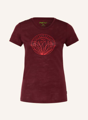 me°ru' T-Shirt RJUKAN mit Merinowolle
