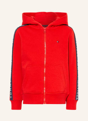 TOMMY HILFIGER Sweatjacke mit Galonstreifen