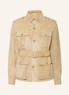 RALPH LAUREN PURPLE LABEL Leder-Overjacket