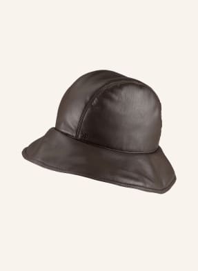 Nanushka Bucket-Hat CAMERON in Lederoptik
