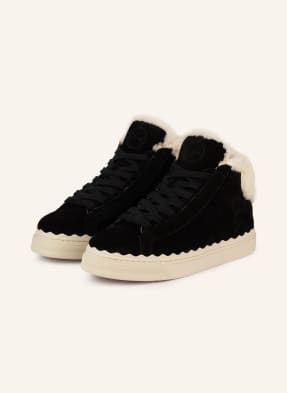 Chloé Hightop-Sneaker LAUREN mit Lammfell