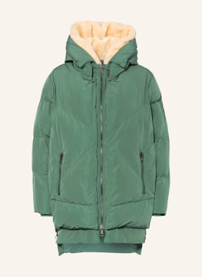 BLONDE No.8 Steppjacke FROST mit Kunstfellbesatz