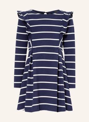 POLO RALPH LAUREN Jerseykleid mit Volantbesatz