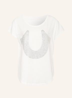 TRUE RELIGION T-Shirt mit Schmucksteinbesatz