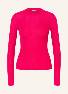 SAINT LAURENT Longsleeve mit Cashmere und Seide
