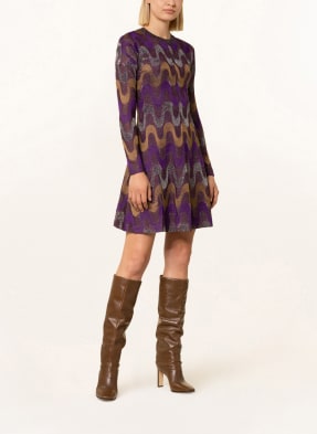 M MISSONI Kleid mit Glitzergarn
