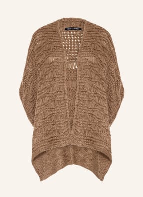 IRIS von ARNIM Strick-Cape TOMONI mit Cashmere und Leinen