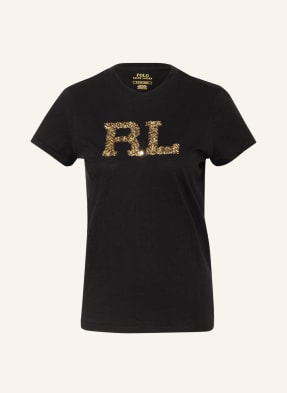 POLO RALPH LAUREN T-Shirt mit Paillettenbesatz 