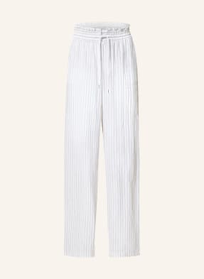MARC AUREL Wide leg trousers made of linen