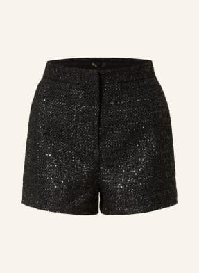 maje Tweed-Shorts INATELLA mit Paillettenbesatz