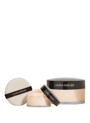 LAURA MERCIER TRANSLUCENT LOOSE SETTING POWDER DUO AND VELOUR PUFF